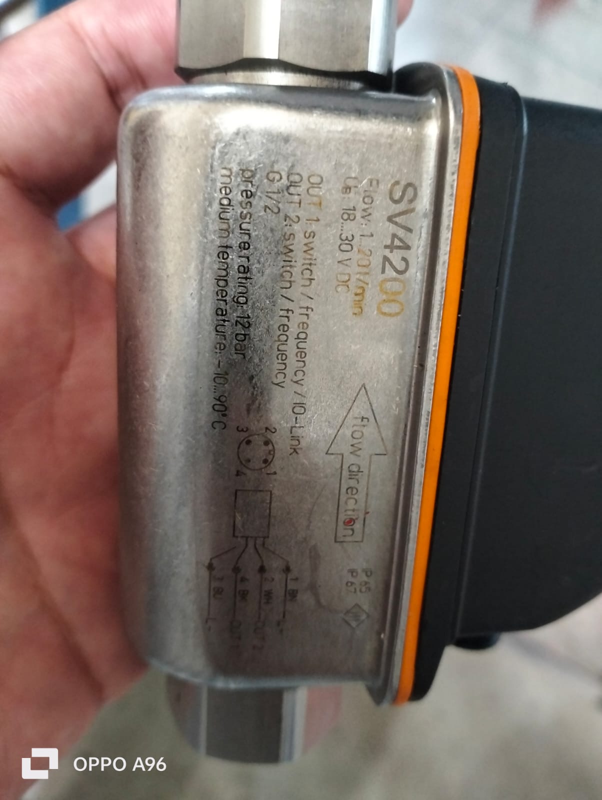 فلومتر برند IFM مدل SV4200 با خروجی آنالوگ (3)