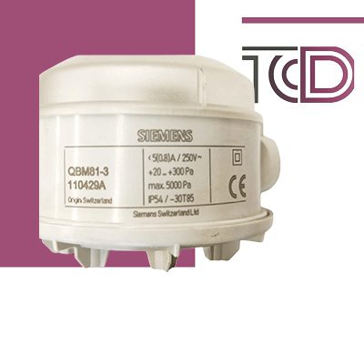 سوئیچ اختلاف فشار زیمنس مدل QBM81-3